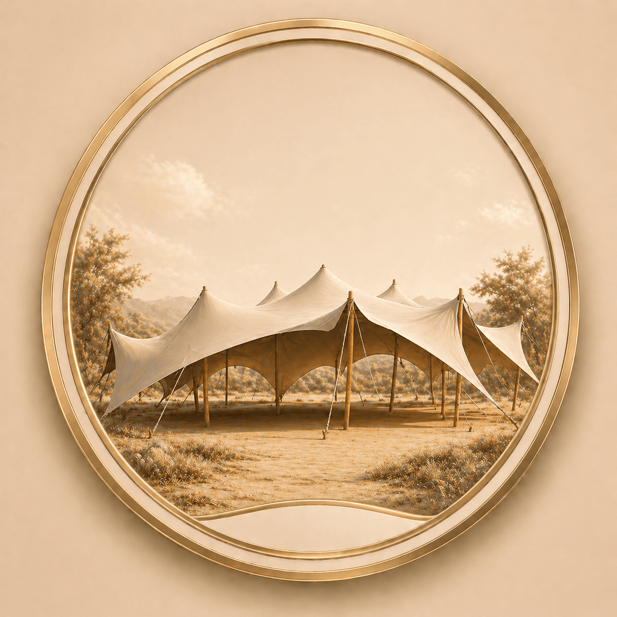 Badge Stretchtent
